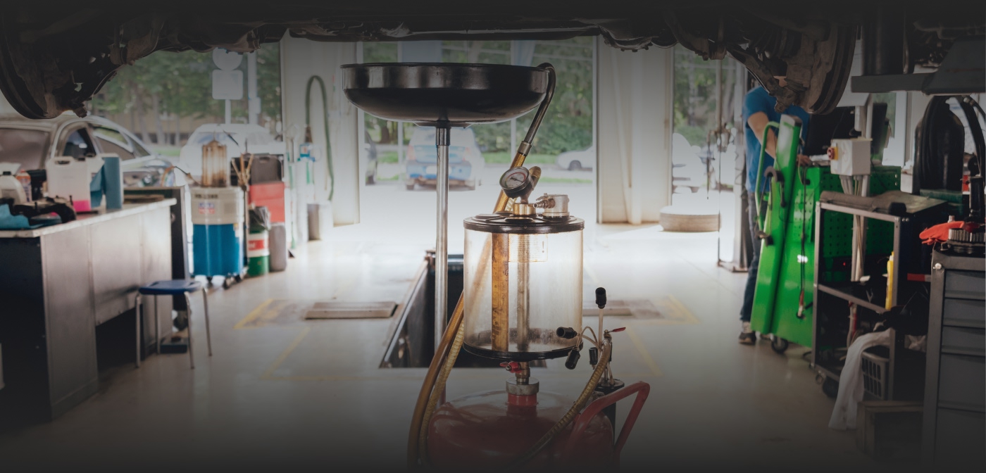 machine that changes car oil